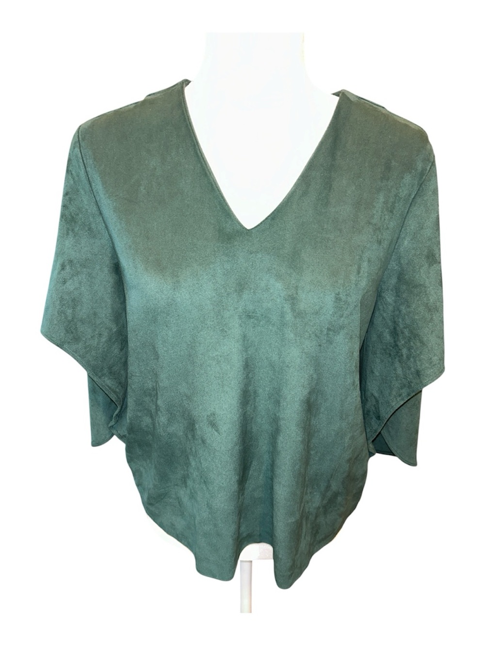 Anna Cate- Nina Top In Velvet Green
